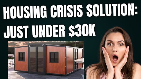 Expandable Prefab Container House Under $30,000 | Prefab Modular Home with Bathroom & Kitchen