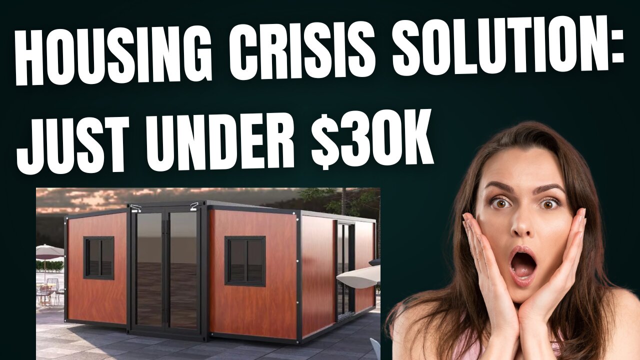 Expandable Prefab Container House Under $30,000 | Prefab Modular Home with Bathroom & Kitchen