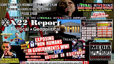 Ep 3760b-Schiff Panics Over Insurrection Act,Trump’s Plan Relies On Two Events To Save The Republic