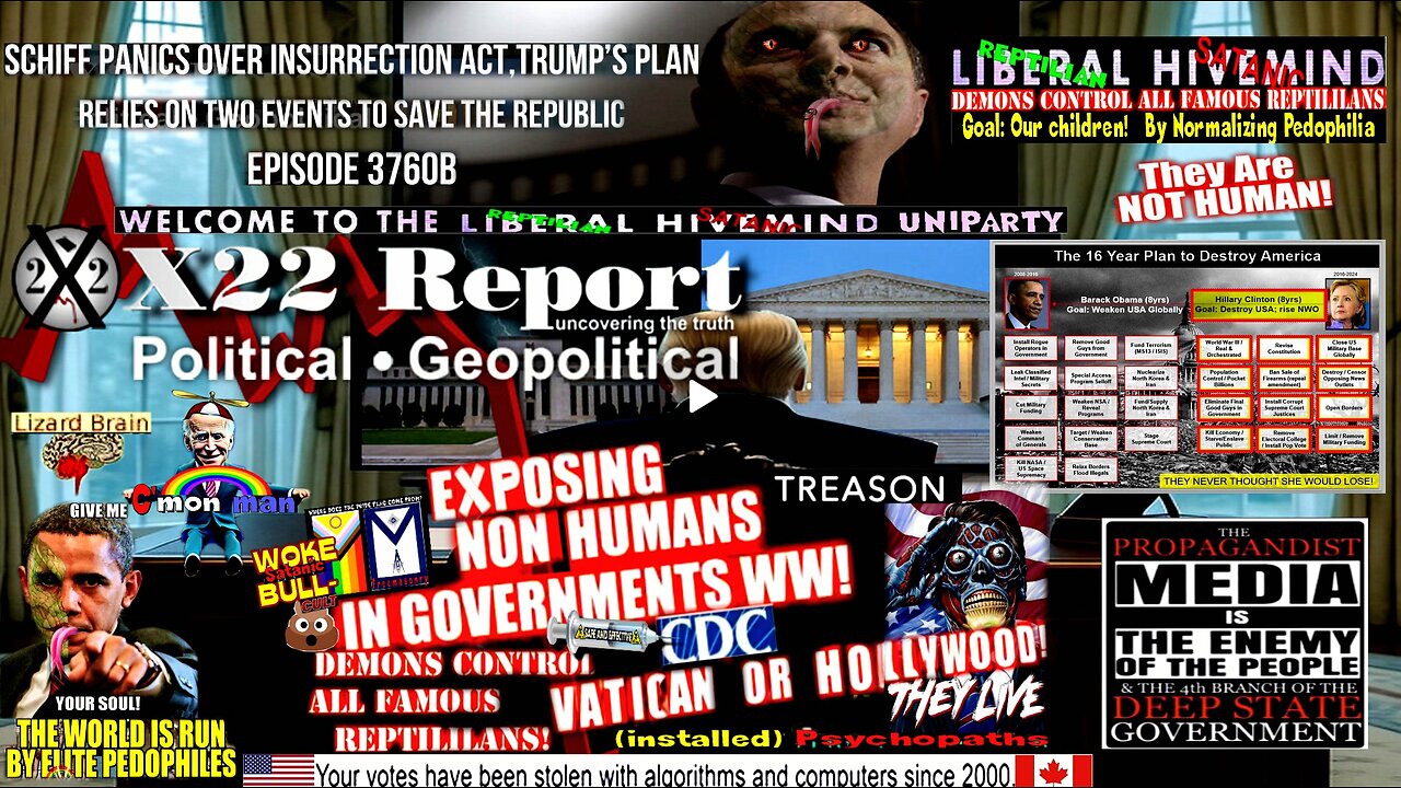 Ep 3760b-Schiff Panics Over Insurrection Act,Trump’s Plan Relies On Two Events To Save The Republic