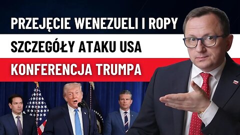 USA Przejmują Wenezuelę i Jej Ropę! Szczegóły Ataku i Konferencja Trumpa w Mar a Lago! (04.01.2026)