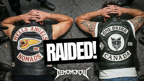 200 Cops Just Raided 40 Biker Club Houses… The Truth Is INSANE 💀🚨