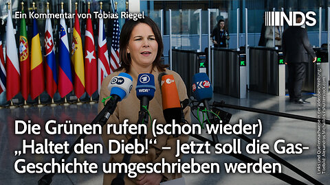 Grüne rufen (schon wieder) „Haltet den Dieb!“ – Jetzt soll die Gas-Geschichte umgeschrieben werden