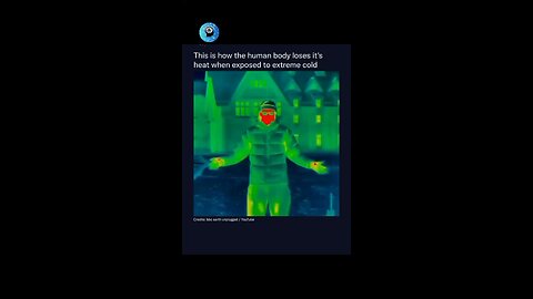 this is how human body looses heat in extreme cold