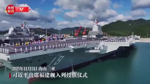 President Xi Jinping has officially commissioned the Fujian (CV-18), China’s first aircraft carrier