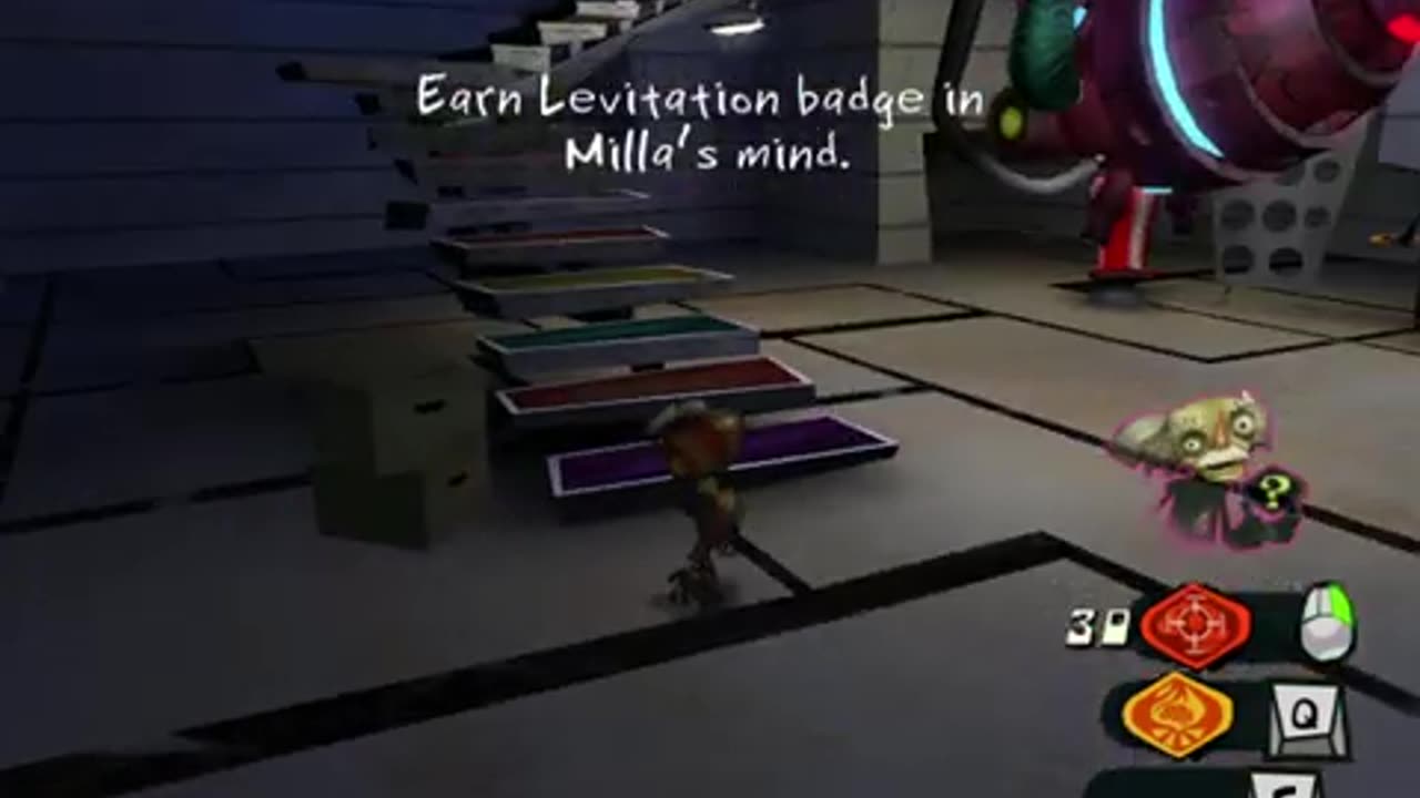 Psychonauts - Playthrough 020 - Gain Oarsman's Badge, Defeat Monster