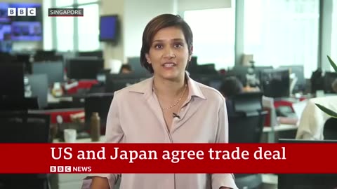 US and Japan agree 'largest trade deal in history', says Donald Trump