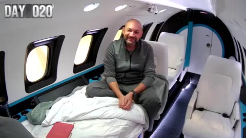 Survive 100 days trapped in a private jet 😱✈️🤯