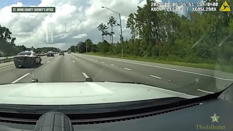 Bodycam video released of high-speed chase from St. Johns County to Jacksonville