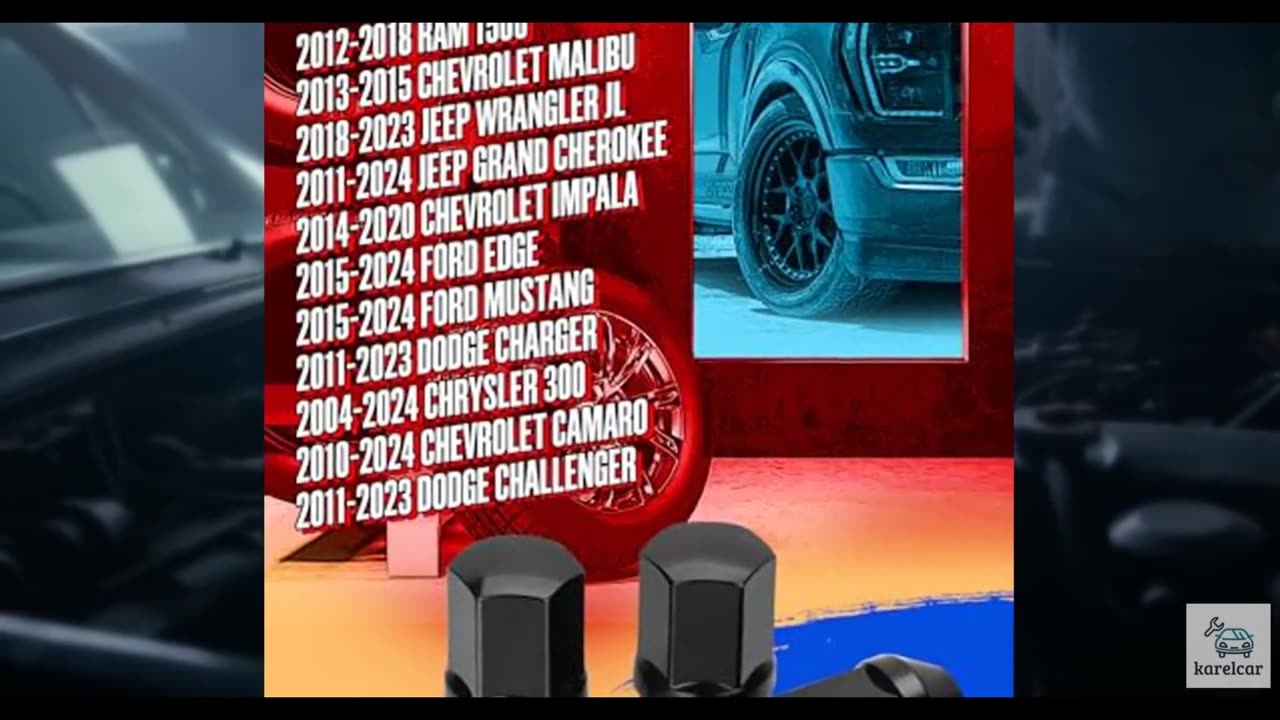 M14x1.5 Lug Nuts Fit Cadillac CTS Chevy Camaro Dodge Charger Challenger Charger