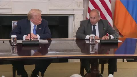 Trump oversees peace between Armenia and Azerbaijan, "Deserves Nobel Peace Prize"