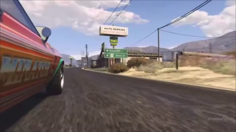 GTA 5 - Our Online Girl Loves Her 1969 Mach 1 Mustang Let's Take A Rip With Saga = Wind Him Up