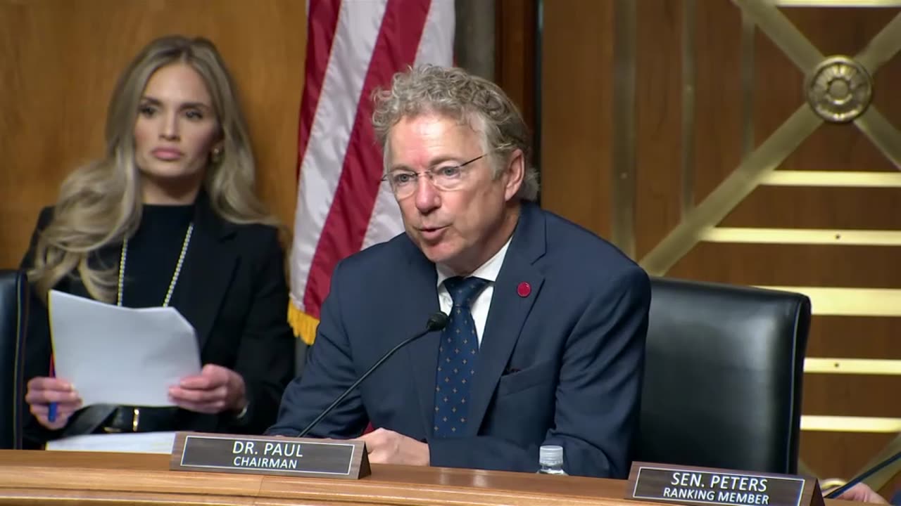 Dr. Paul Delivers Opening Remarks at HSGAC Nomination Hearing for OPM and OMB Roles