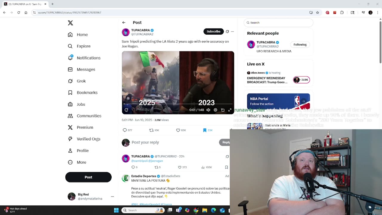 Did Sam Tripoli predict the LA Riots?