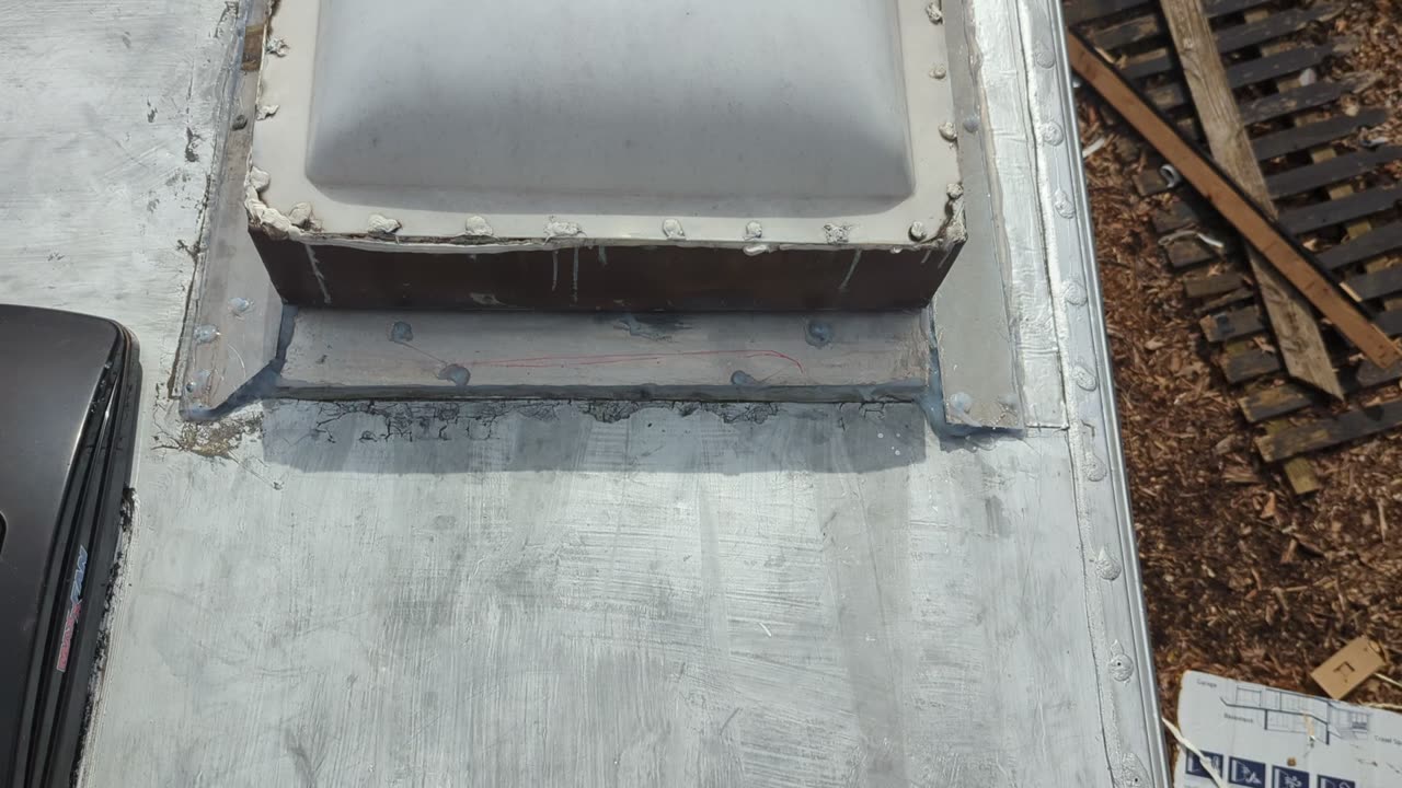 Repairing A Leaky Skylight