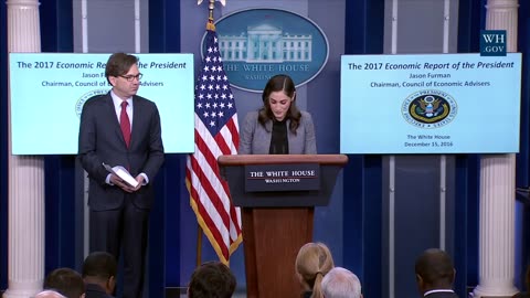 President Obama White House Press Briefing 12-15-2016