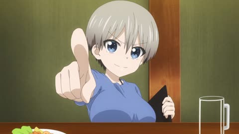 Uzaki-chan Wants to Hang Out! - Uzaki orders everything