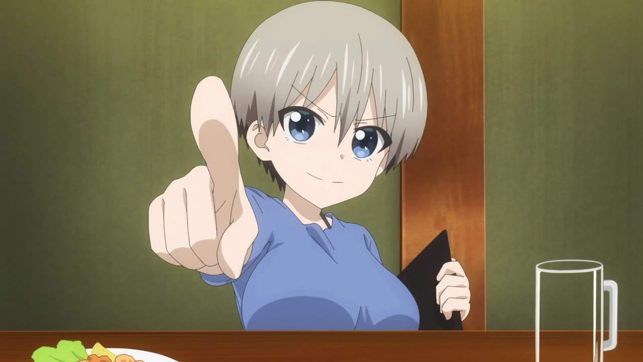 Uzaki-chan Wants to Hang Out! - Uzaki orders everything
