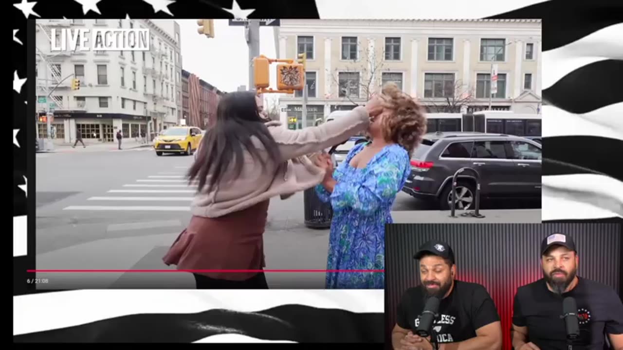 She Responds After Being ARRESTED for PUNCHING Conservative Street Interviewer!