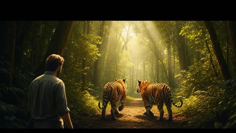 Man Raises Tiger Cubs After Mothers Death