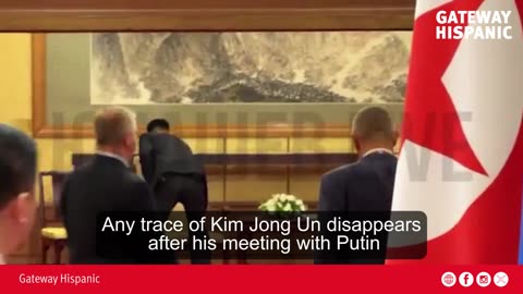 Kim Jong Un Erased from the Map After Meeting with Putin