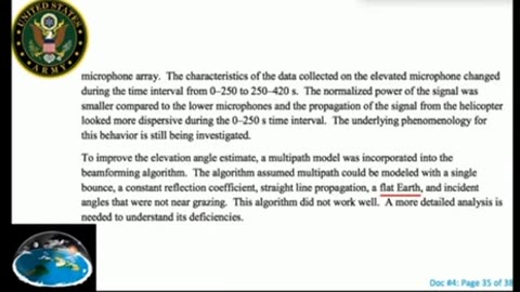 GOVERNMENT ADMITS FLAT EARTH (1957)