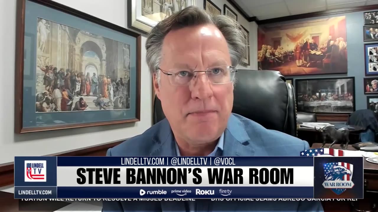 LIVE: STEVE BANNON'S WAR ROOM AM
