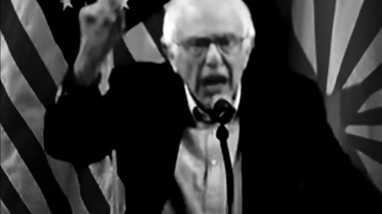 Bernie the red sends a message to President trump