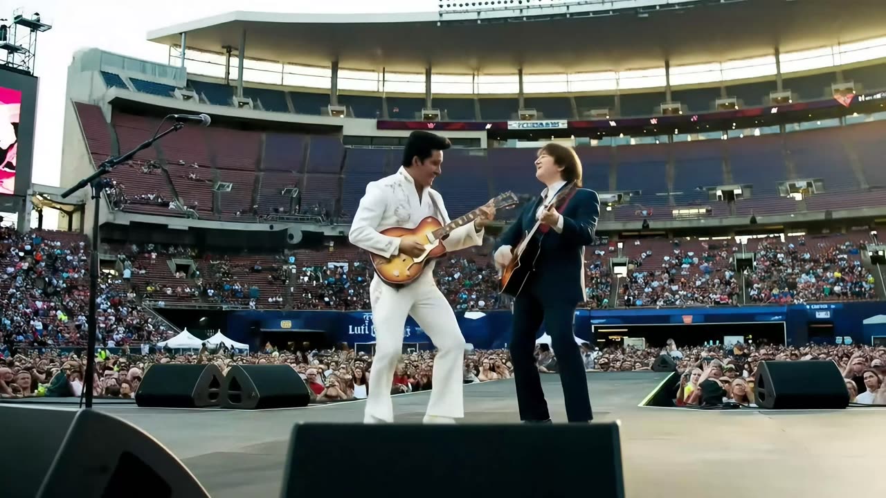 ELVIS PRESLEY AND JOHN LENNON WORLD TOUR