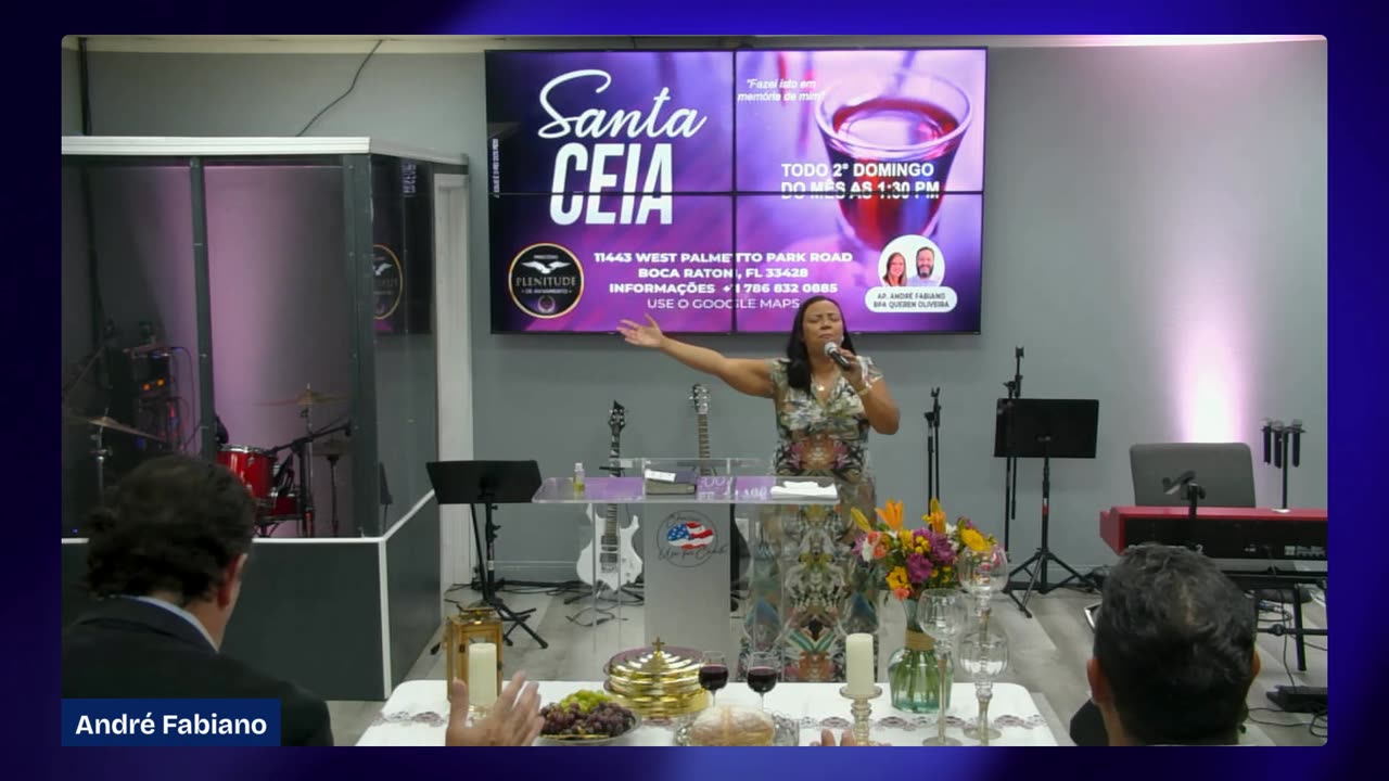 SANTA CEIA EM ORLANDO!!!