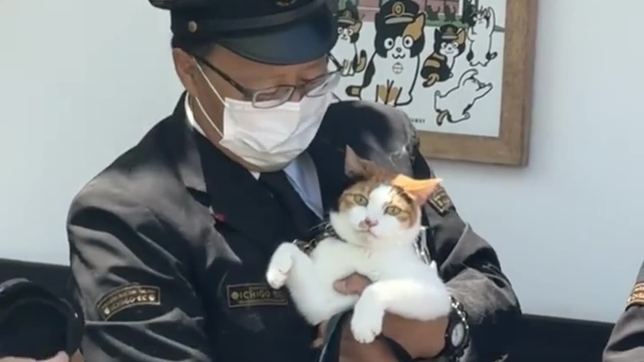 Train conductors in Japan