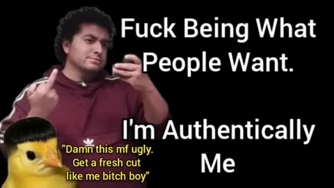 Fuck Being What People Want. Be You