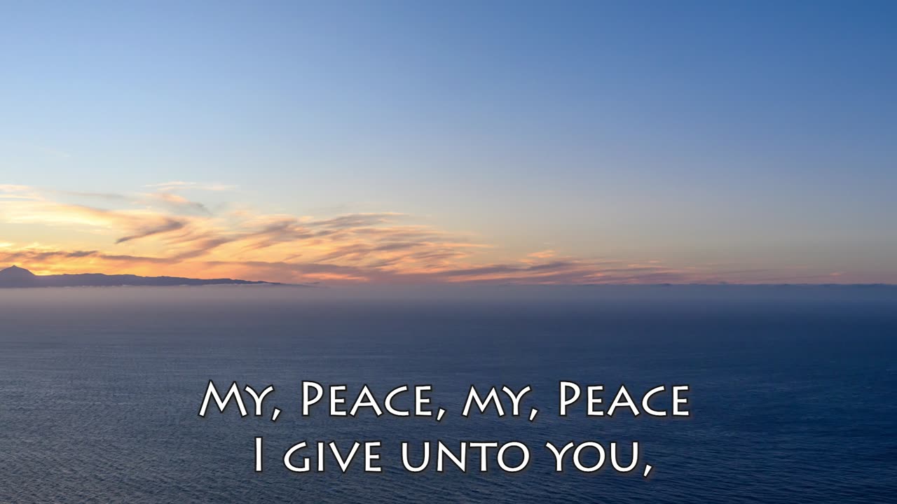 Peace I Leave With You