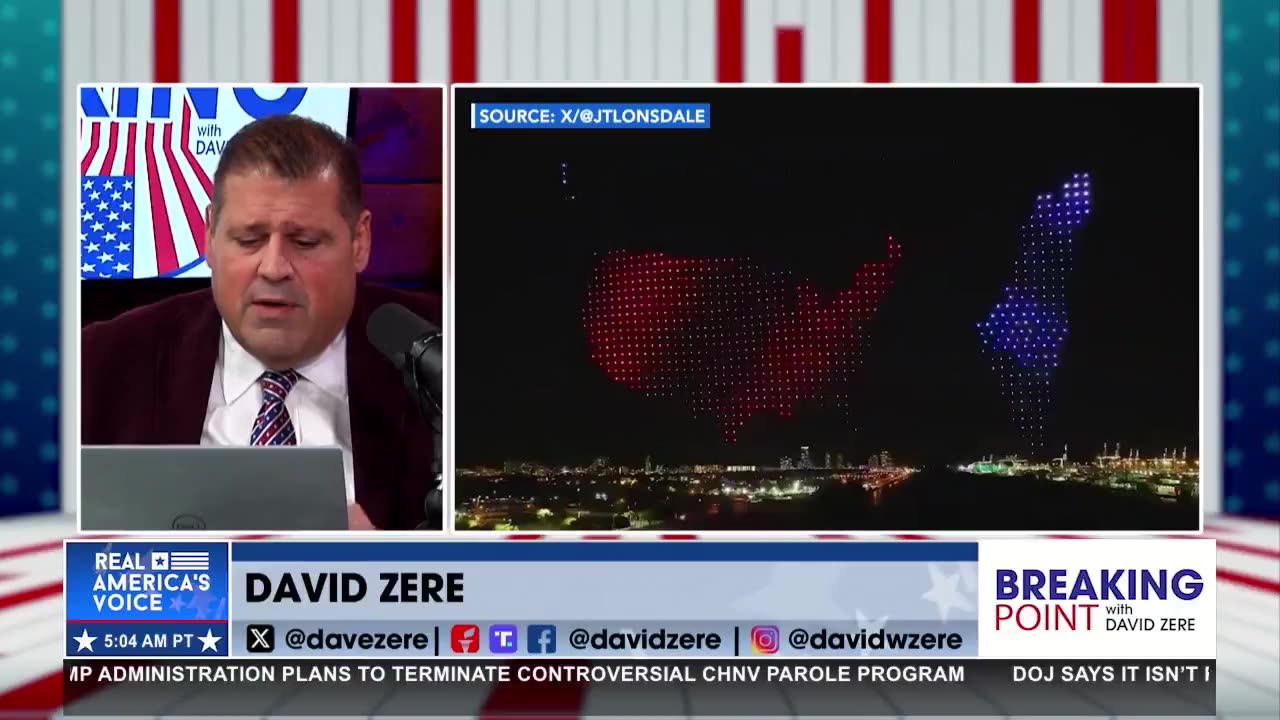 MIAMI DRONE SHOW, SCHUMER'S 'VIEW'