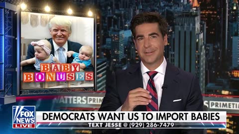 Trump encourages domestic baby production, but Dems are offended.