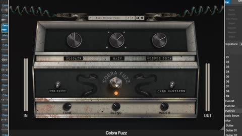 Cobra Fuzz Distortion by Safari Pedals