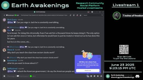 Earth Awakenings - Livestream 1 - #3249