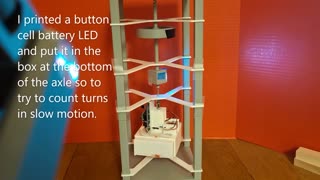 LED and N20 DC Motor in Compass Magnet Motor Alternative Design 1700 RPM