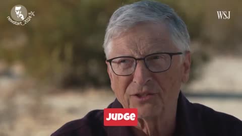 Gates is asking YOU to judge him & Fauci.