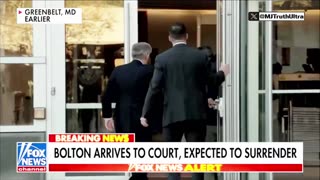 John Bolton, the man known for his Giant mustache, has surrender himself.