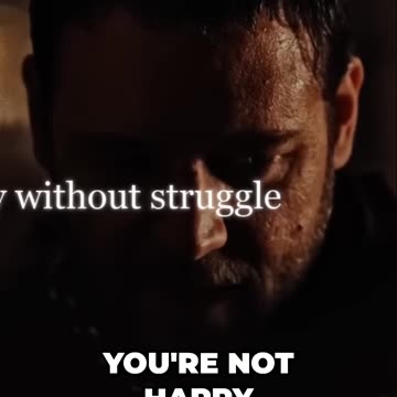 Discovering Happiness Through Struggle and Combat