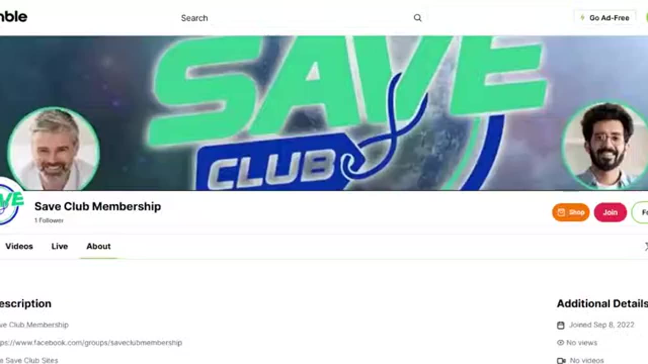 Save Club Membership