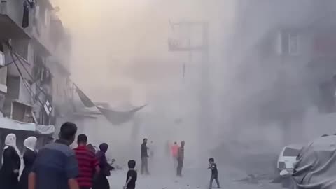 The bombardment leveled an entire residential block