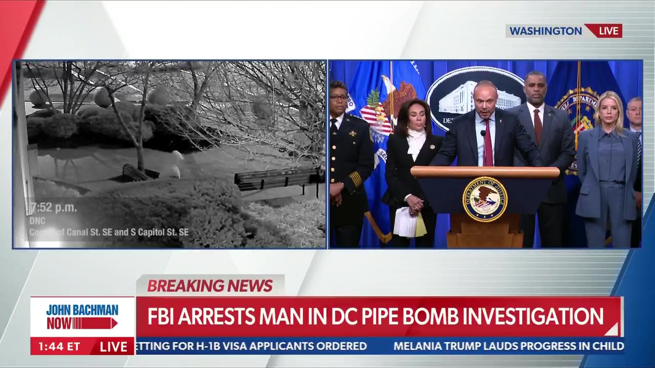 FBI's Dan Bongino on the arrest of D.C. pipe bombing suspect