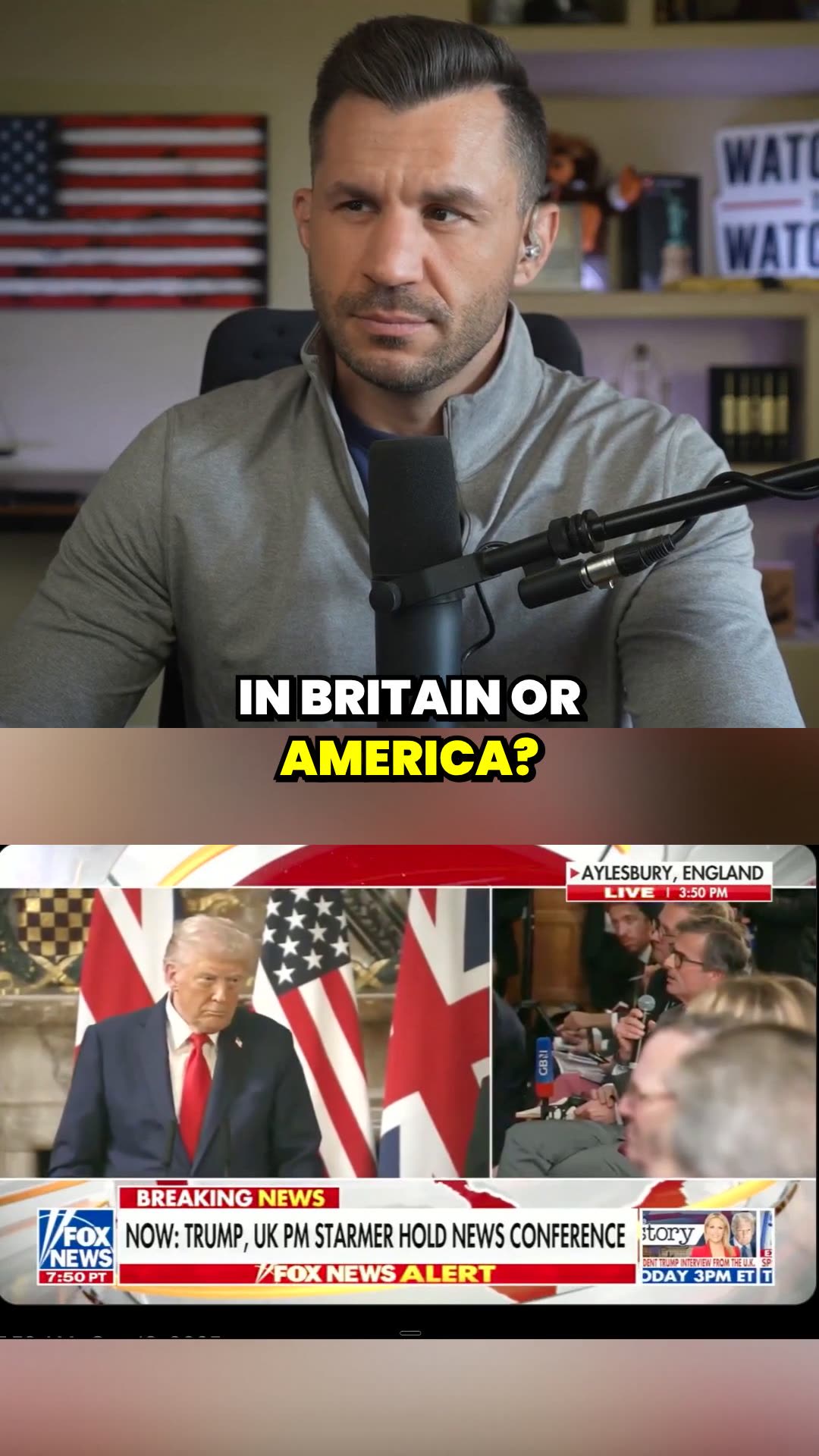 Trump MOCKS UK Free Speech Debate While RIPPING Jimmy Kimmel