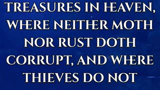 Matthew 6:20