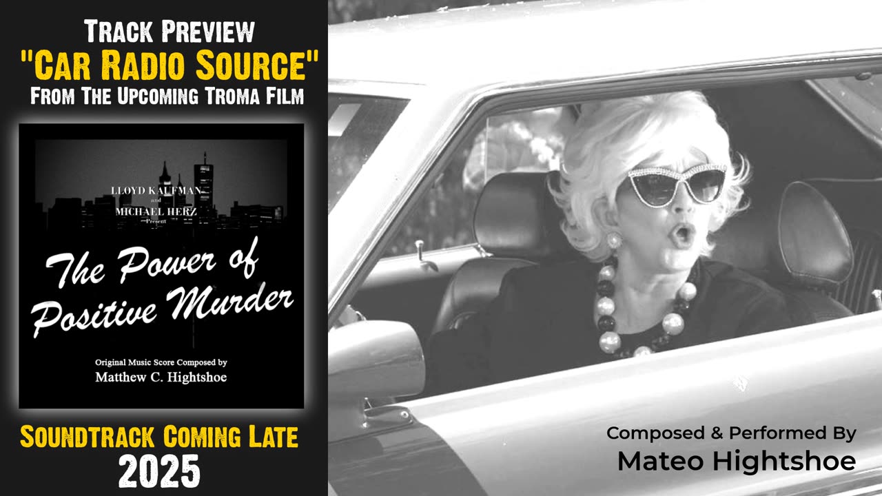 "Car Radio Source" || Music From The Film "The Power Of Positive Murder"