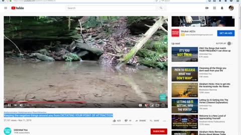 Keeping the negative things around you from DICTATING YOUR POINT OF ATTRACTION