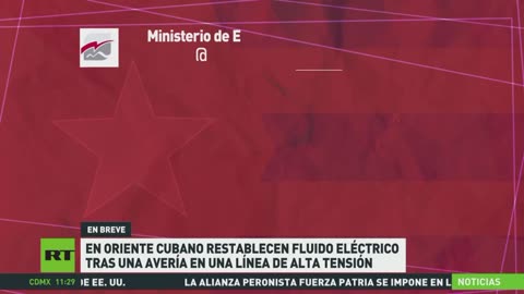 Restablecen suministro eléctrico en el oriente de Cuba tras avería en línea de alta tensión