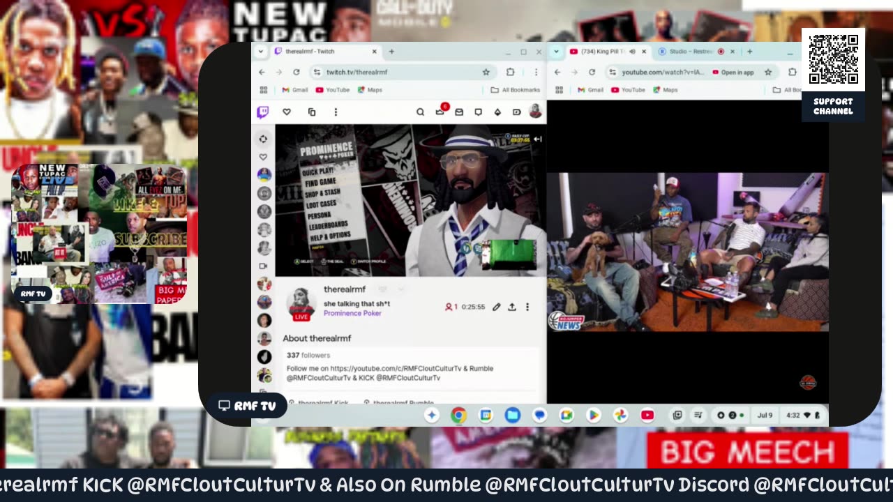 607 unk life/King Pill Tried To Get Off On Adam22 /Gaming and More